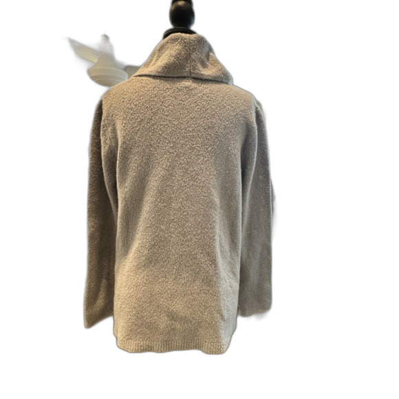 🩶 J.Jill Cowl Neck Chunky Knit Sweater • MP (Medium Petite) • Light Grey 🤍✨ - Picture 7 of 7